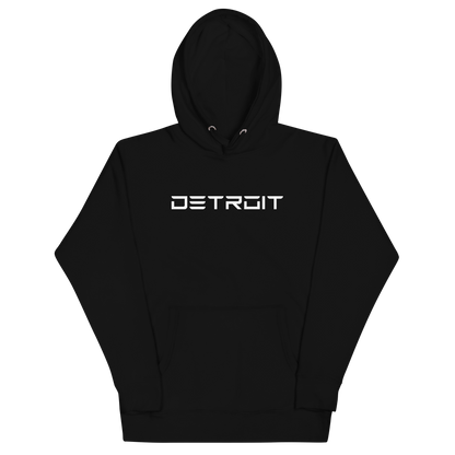 'Detroit' Unisex Premium Hoodie (Electric Font)