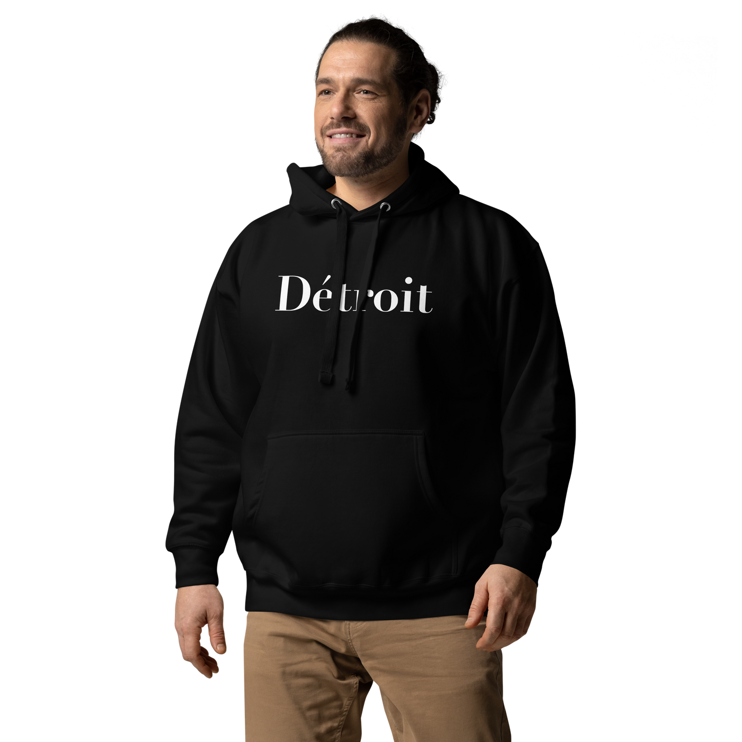 'Détroit' Unisex Premium Hoodie (Didot Font)