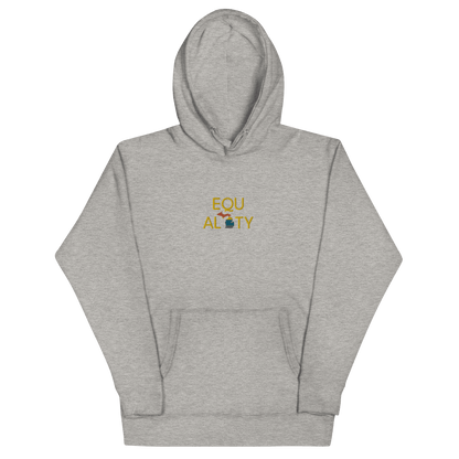 Michigan 'Equality' Premium Hoodie (w/ LGBTQ Pride Colors) | Embroidered - Circumspice Michigan