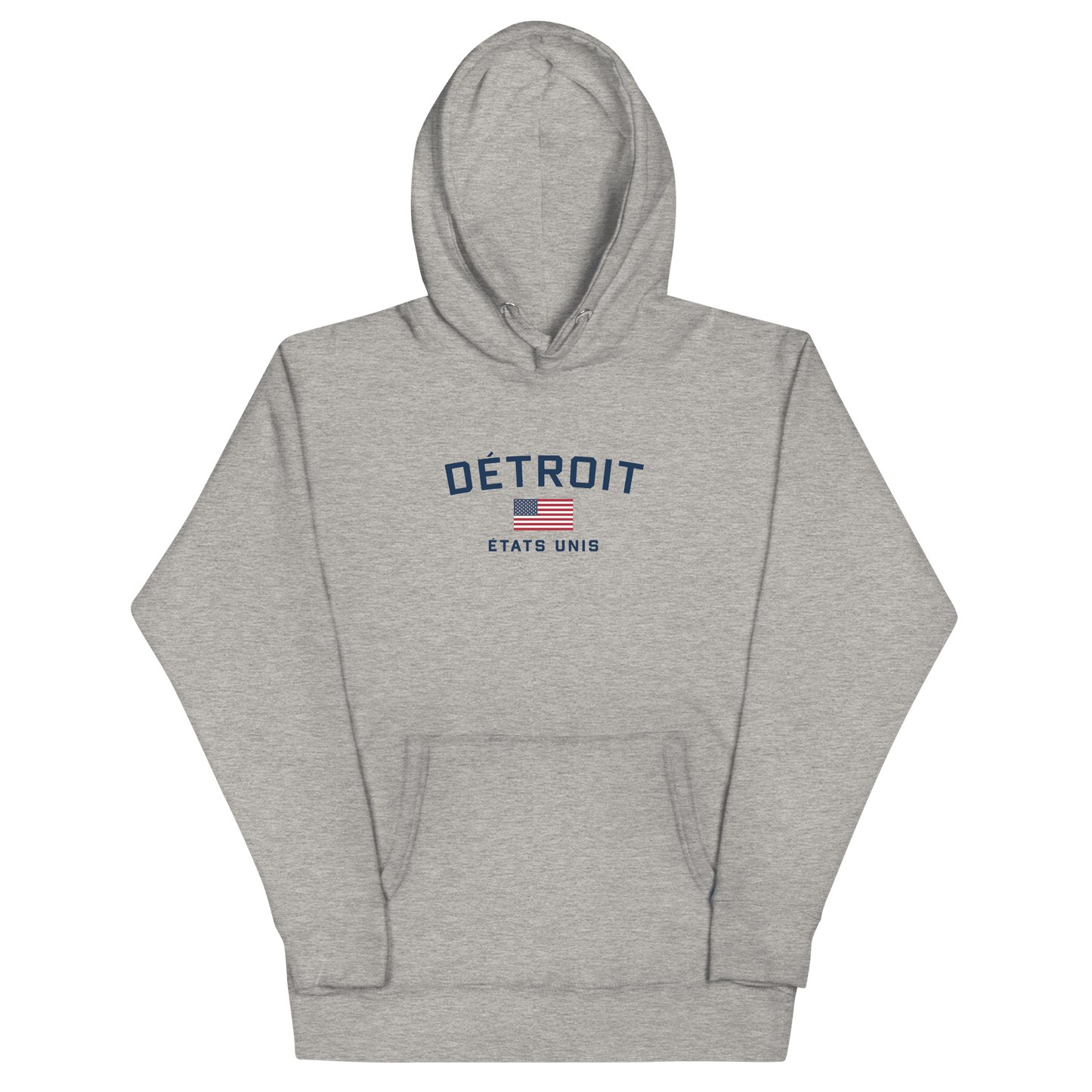 'Détroit États Unis' Hoodie | Unisex Premium - Circumspice Michigan