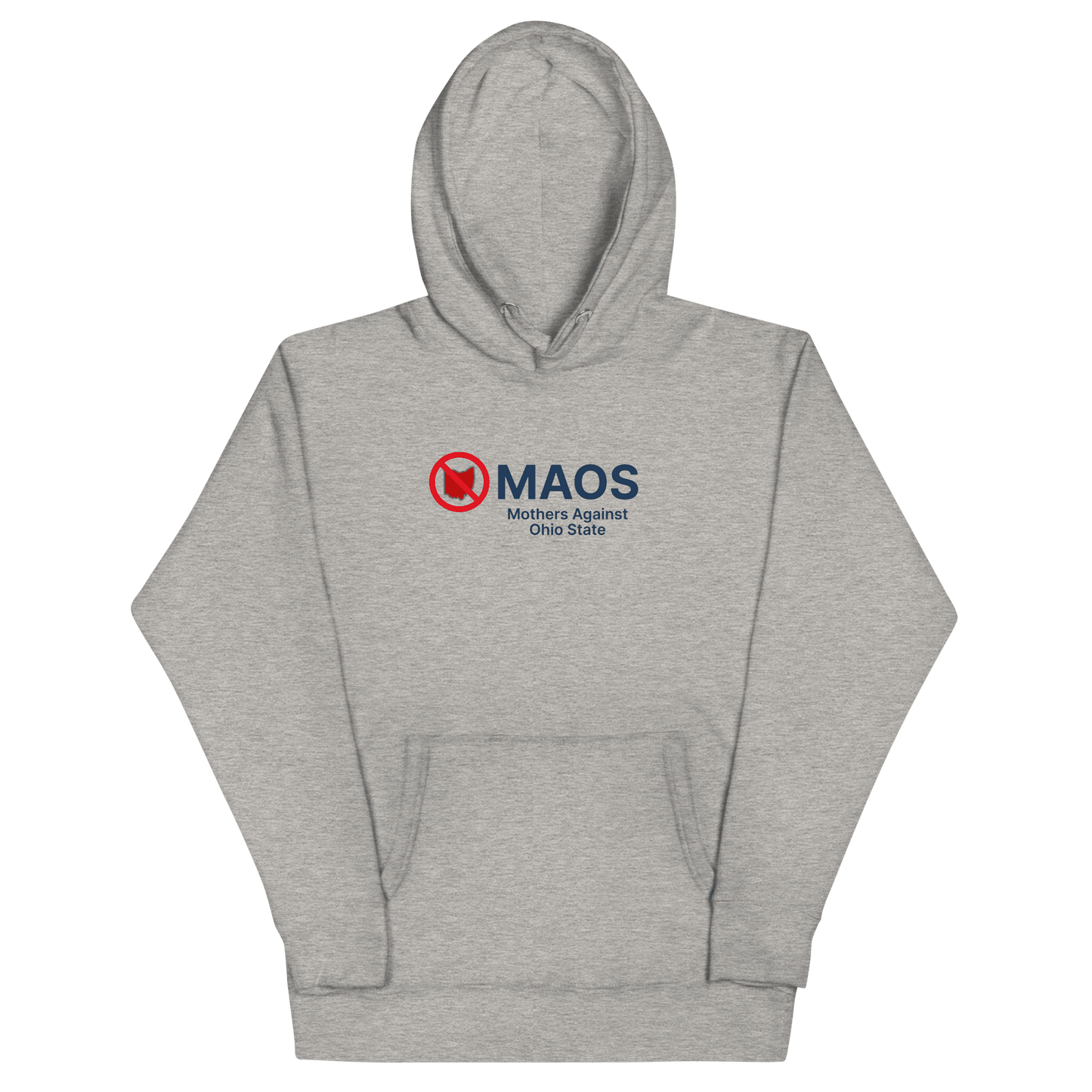 'MAOS Mothers Against Ohio State' Hoodie (Non-Profit Parody) | Unisex Premium - Circumspice Michigan