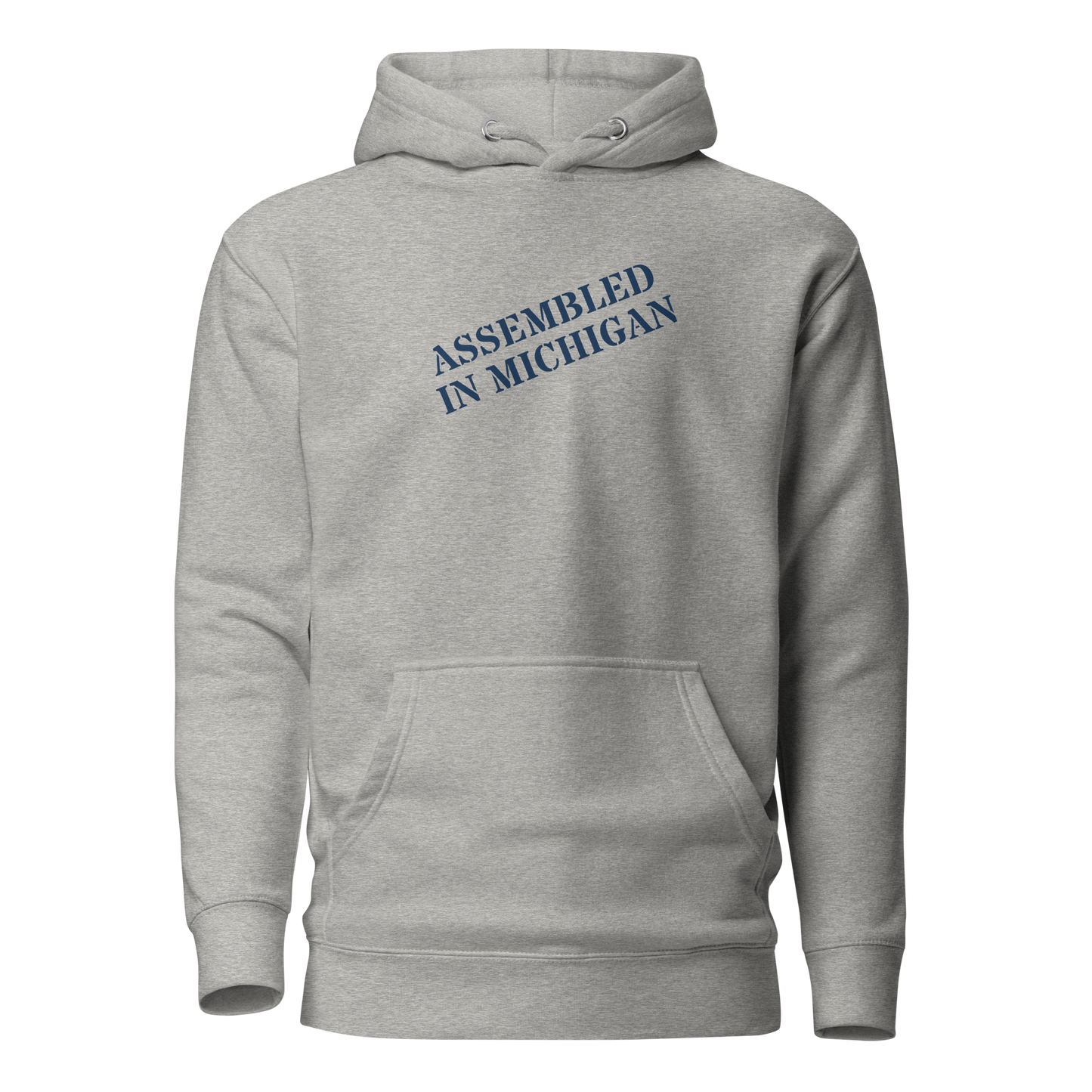 'Assembled in Michigan' Unisex Premium Hoodie