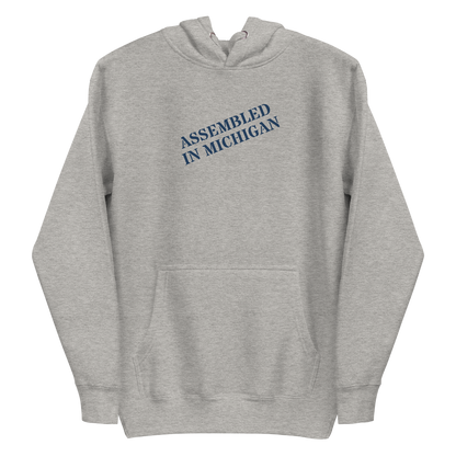 'Assembled in Michigan' Unisex Premium Hoodie