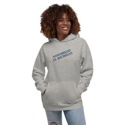 'Assembled in Michigan' Unisex Premium Hoodie