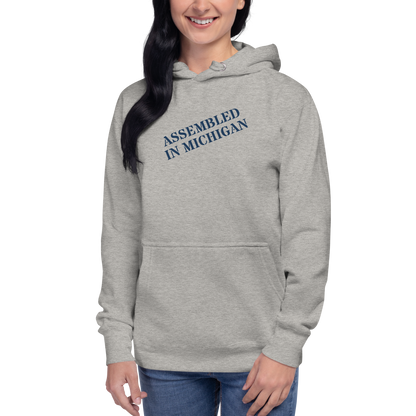 'Assembled in Michigan' Unisex Premium Hoodie