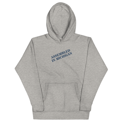 'Assembled in Michigan' Unisex Premium Hoodie