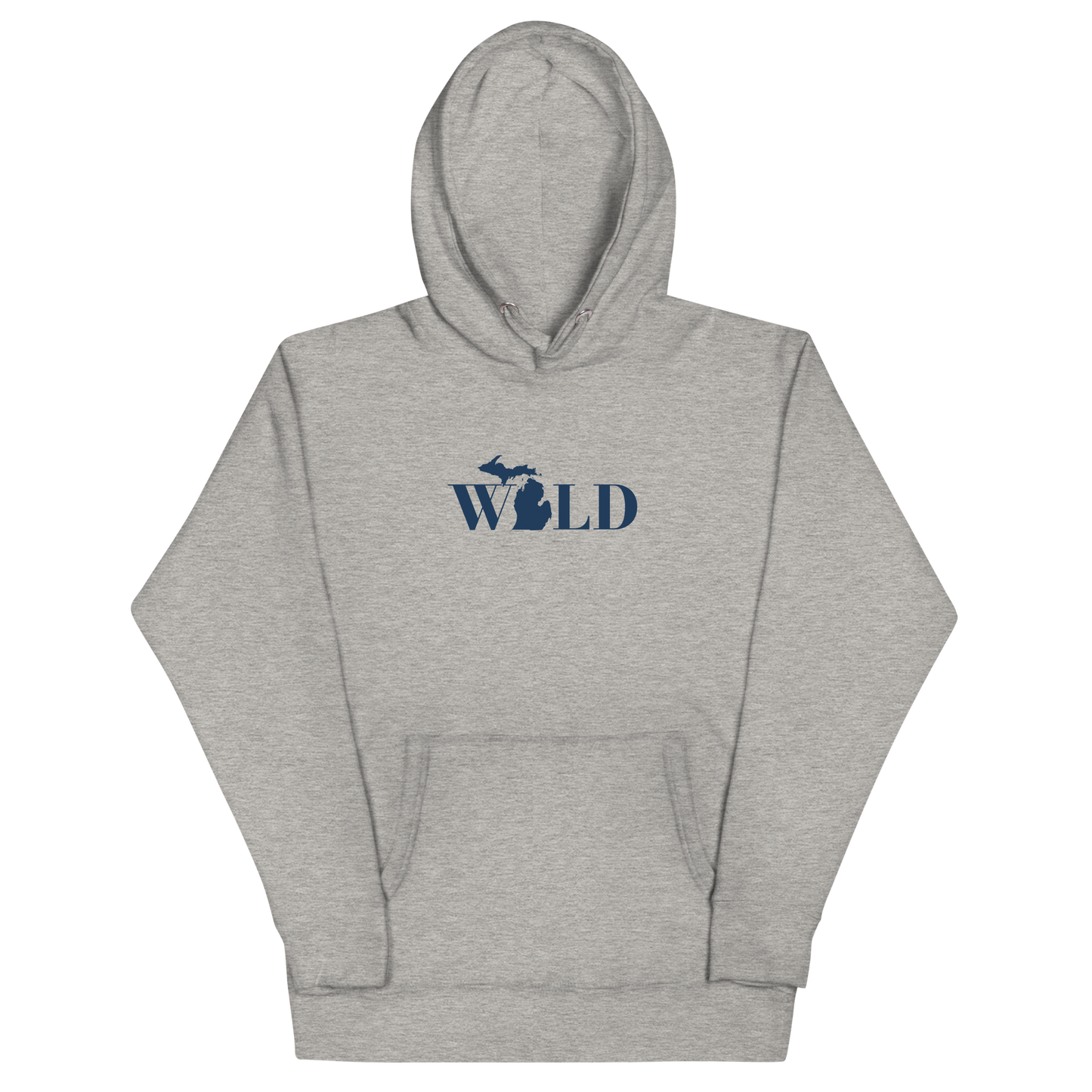 Michigan 'Wild' Unisex Premium Hoodie (Didone Font w/ MI Outline)