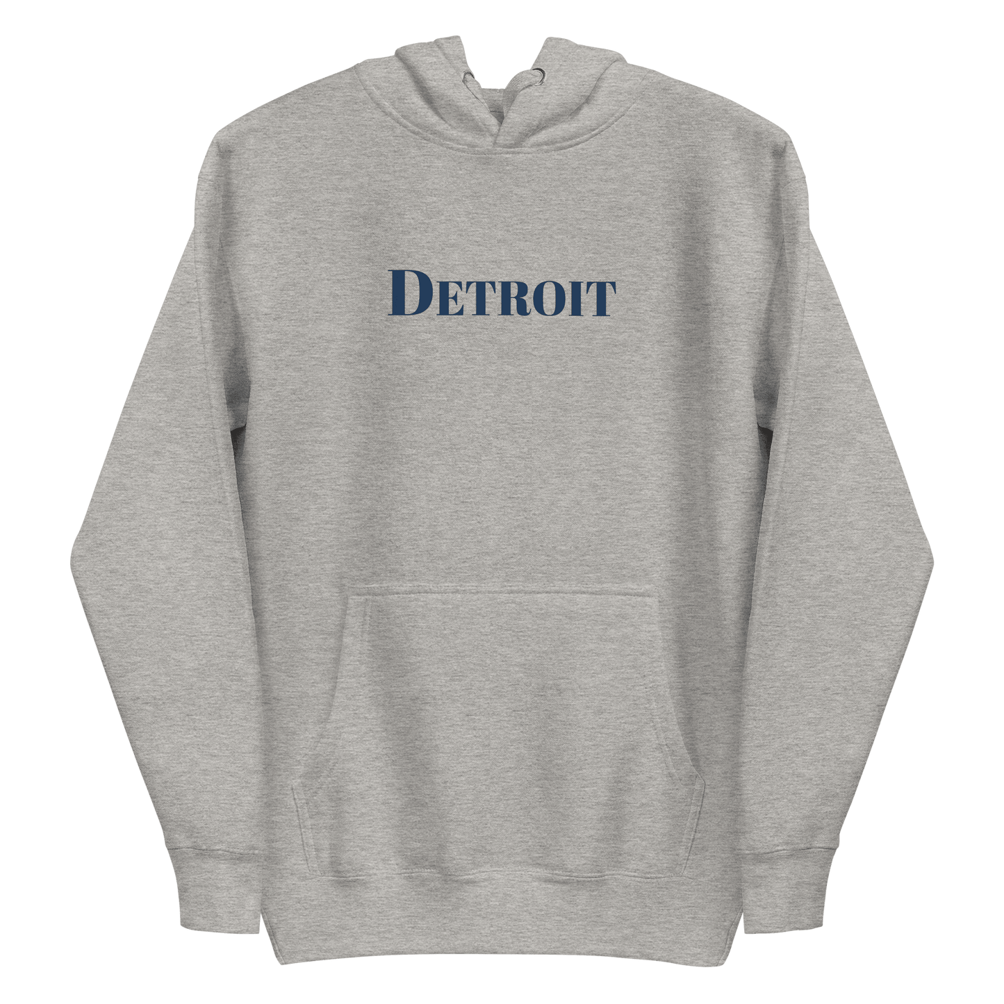 'Detroit' Hoodie (Didone Font) | Unisex Premium - Circumspice Michigan