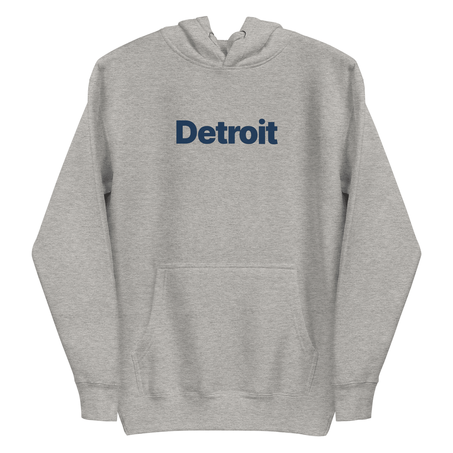 'Detroit' Hoodie (Swiss Sans Font) | Unisex Premium - Circumspice Michigan