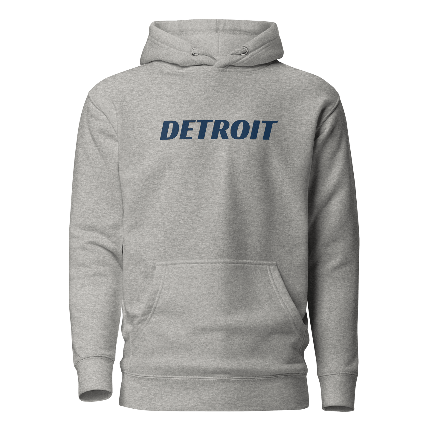 'Detroit' Hoodie (Racing Font) | Unisex Premium - Circumspice Michigan