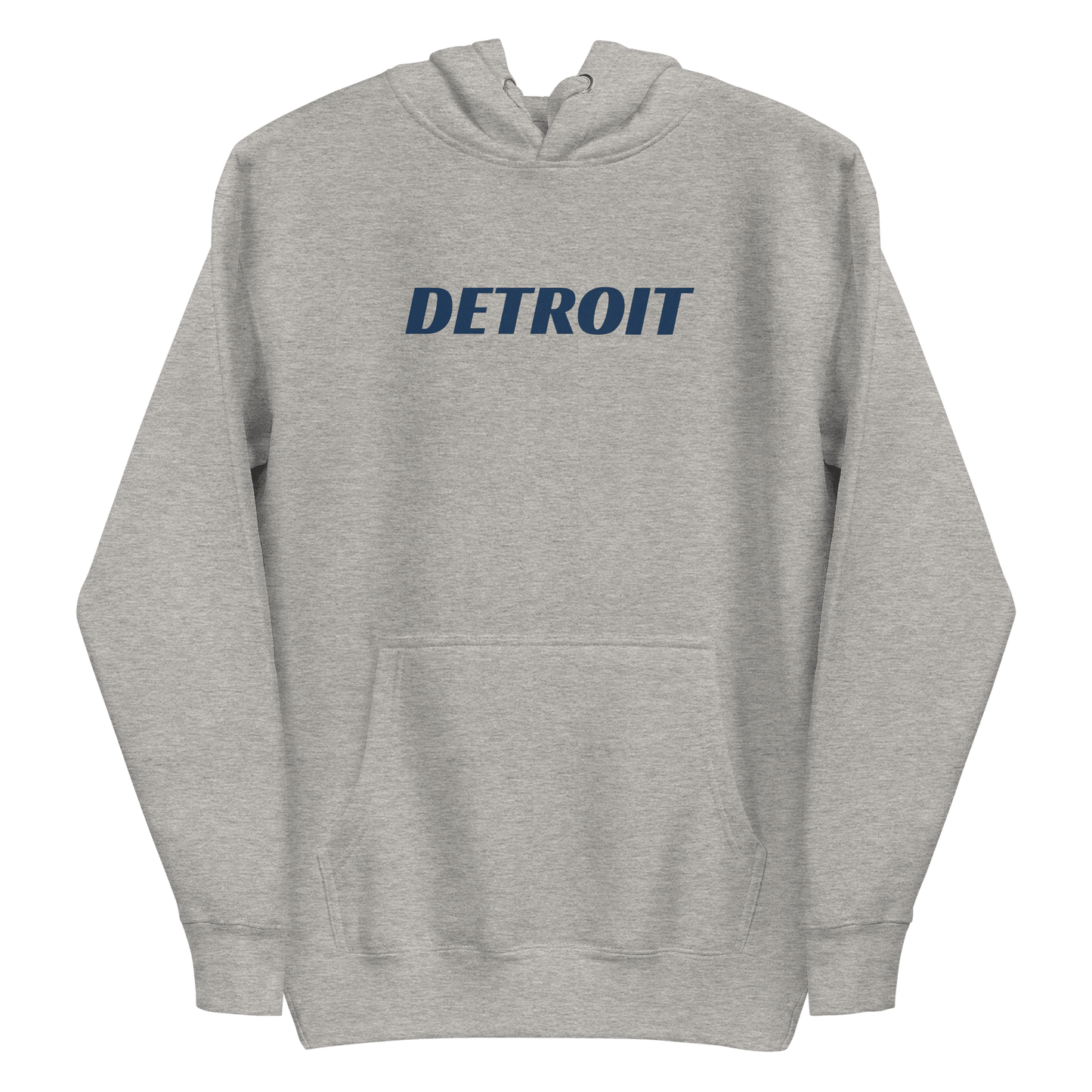 'Detroit' Hoodie (Racing Font) | Unisex Premium - Circumspice Michigan