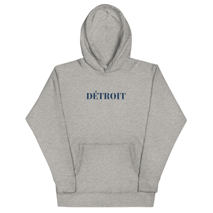 'Détroit' Unisex Premium Hoodie (Didone Font)