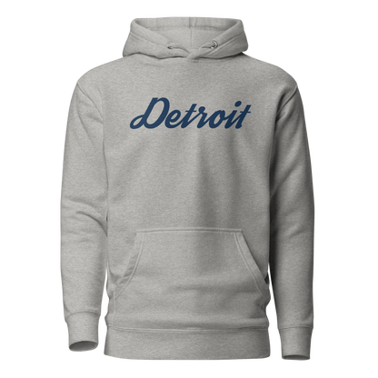 'Detroit' Unisex Premium Hoodie (Script Font)