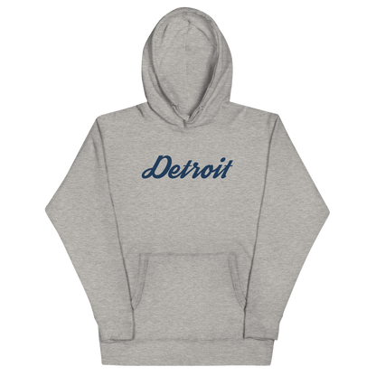 'Detroit' Unisex Premium Hoodie (Script Font)