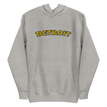 'Detroit' Unisex Premium Hoodie (Epic Sci-Fi Parody) | Embroidered