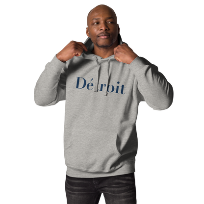 'Détroit' Unisex Premium Hoodie (Didot Font)