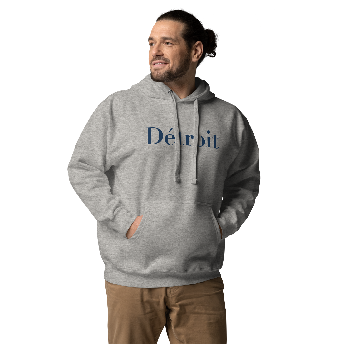 'Détroit' Unisex Premium Hoodie (Didot Font)