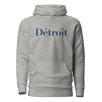 'Détroit' Unisex Premium Hoodie (Didot Font)