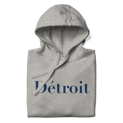 'Détroit' Unisex Premium Hoodie (Didot Font)