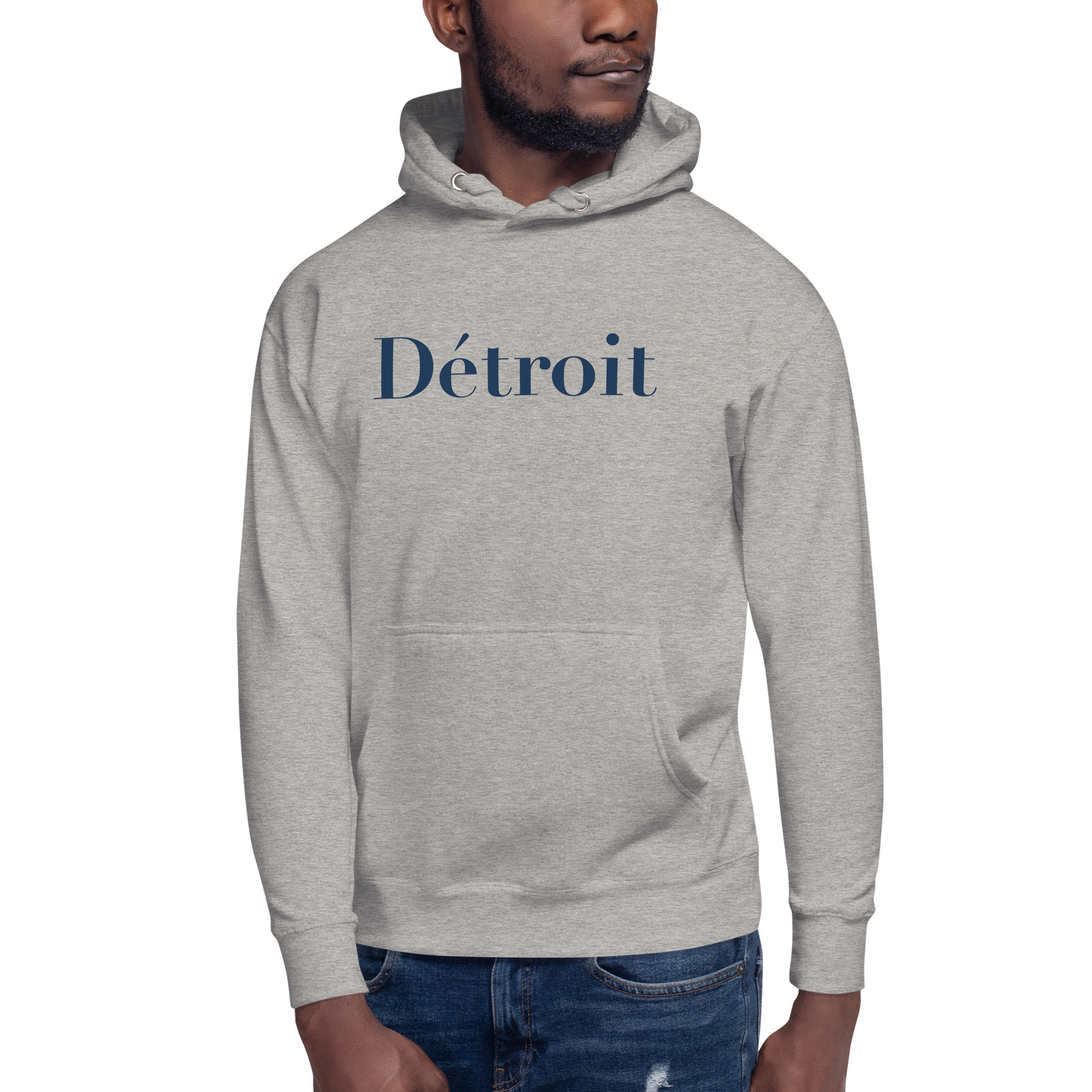 'Détroit' Unisex Premium Hoodie (Didot Font)