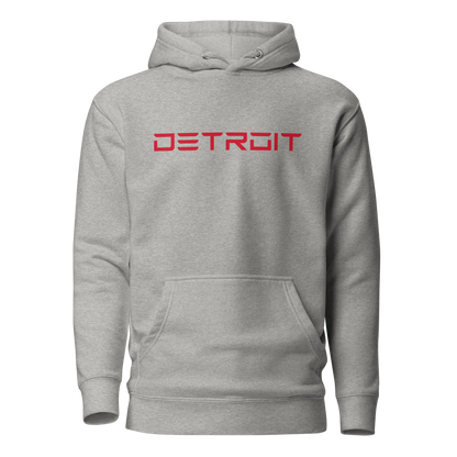 'Detroit' Unisex Premium Hoodie (Electric Font)