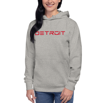 'Detroit' Unisex Premium Hoodie (Electric Font)