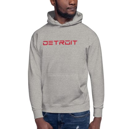 'Detroit' Unisex Premium Hoodie (Electric Font)