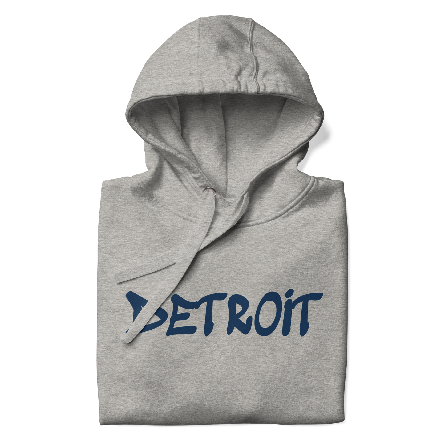 'Detroit' Unisex Premium Hoodie (1980s Hip Hop Font)