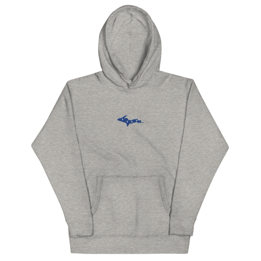 Michigan Upper Peninsula Hoodie (w/ Embroidered UP Quebec Flag Outline) | Unisex Premium