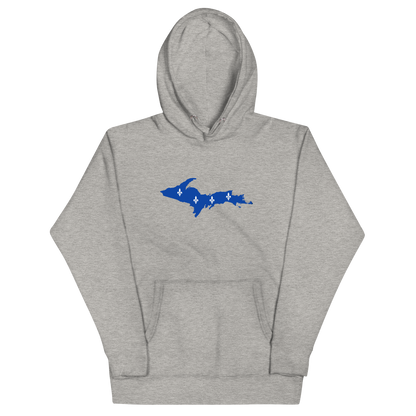 Michigan Upper Peninsula Hoodie (w/ UP Quebec Flag Outline) | Unisex Premium