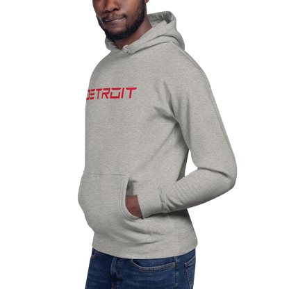 'Detroit' Unisex Premium Hoodie (Electric Font)