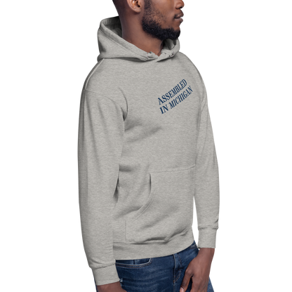 'Assembled in Michigan' Unisex Premium Hoodie