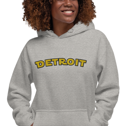 'Detroit' Unisex Premium Hoodie (Epic Sci-Fi Parody) | Embroidered