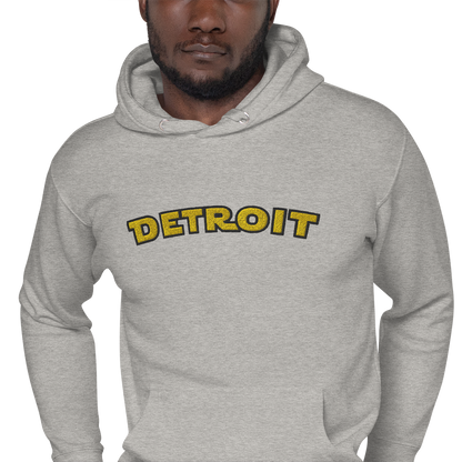 'Detroit' Unisex Premium Hoodie (Epic Sci-Fi Parody) | Embroidered