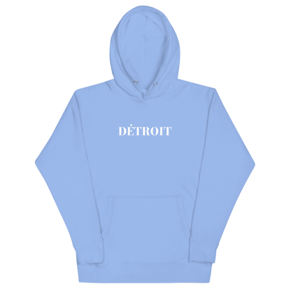 'Détroit' Hoodie (Didone Font) | Unisex Premium - Circumspice Michigan