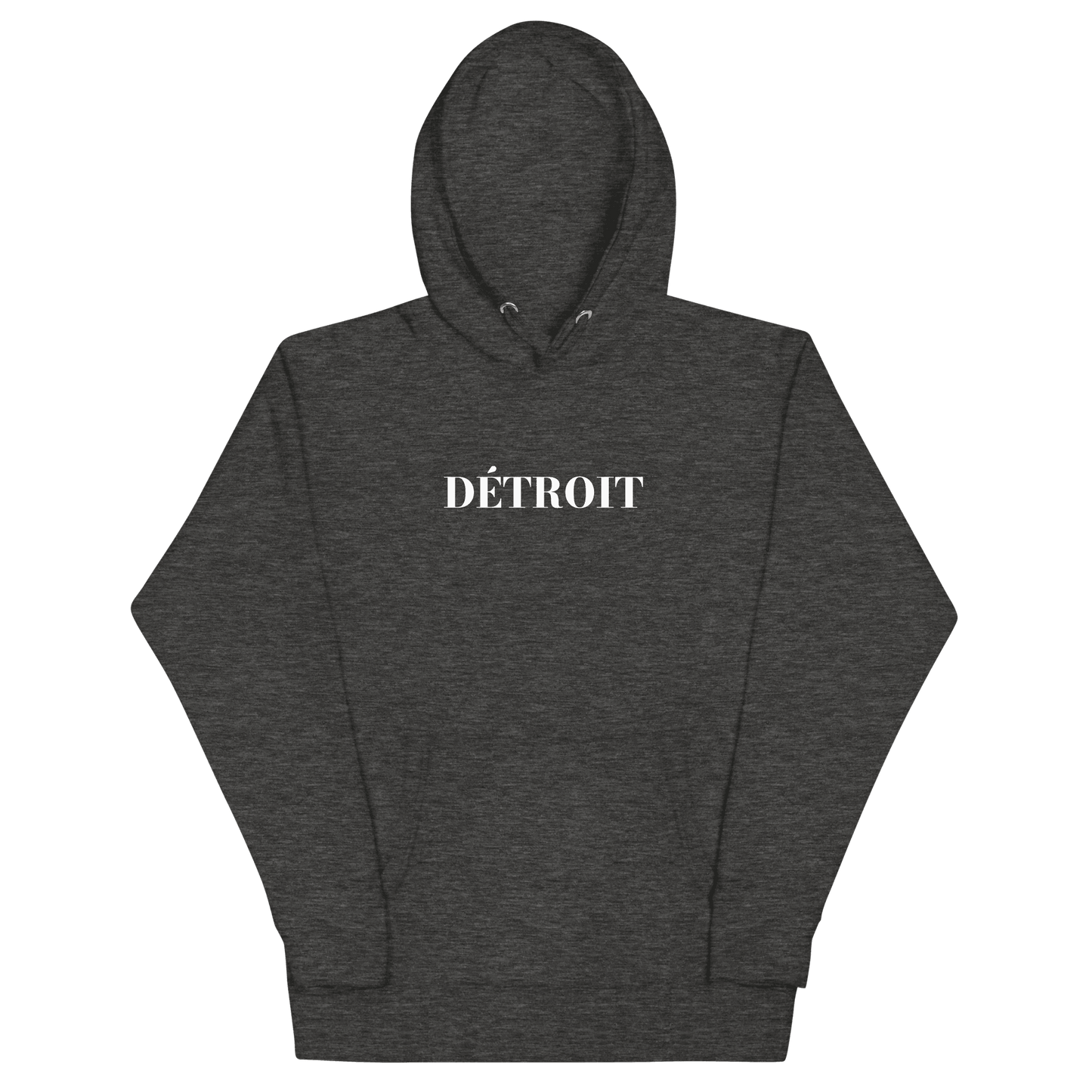 'Détroit' Hoodie (Didone Font) | Unisex Premium - Circumspice Michigan