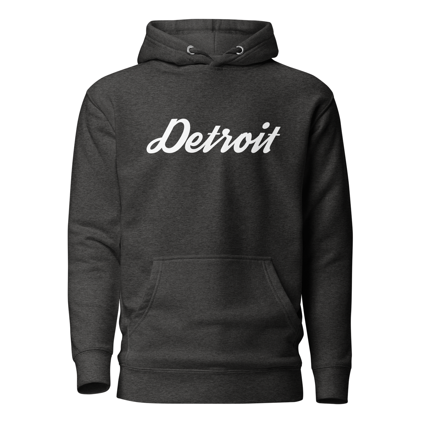 'Detroit' Unisex Premium Hoodie (Script Font)