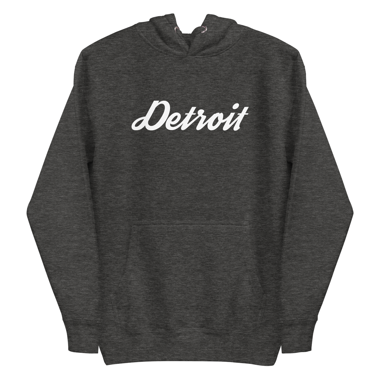 'Detroit' Unisex Premium Hoodie (Script Font)