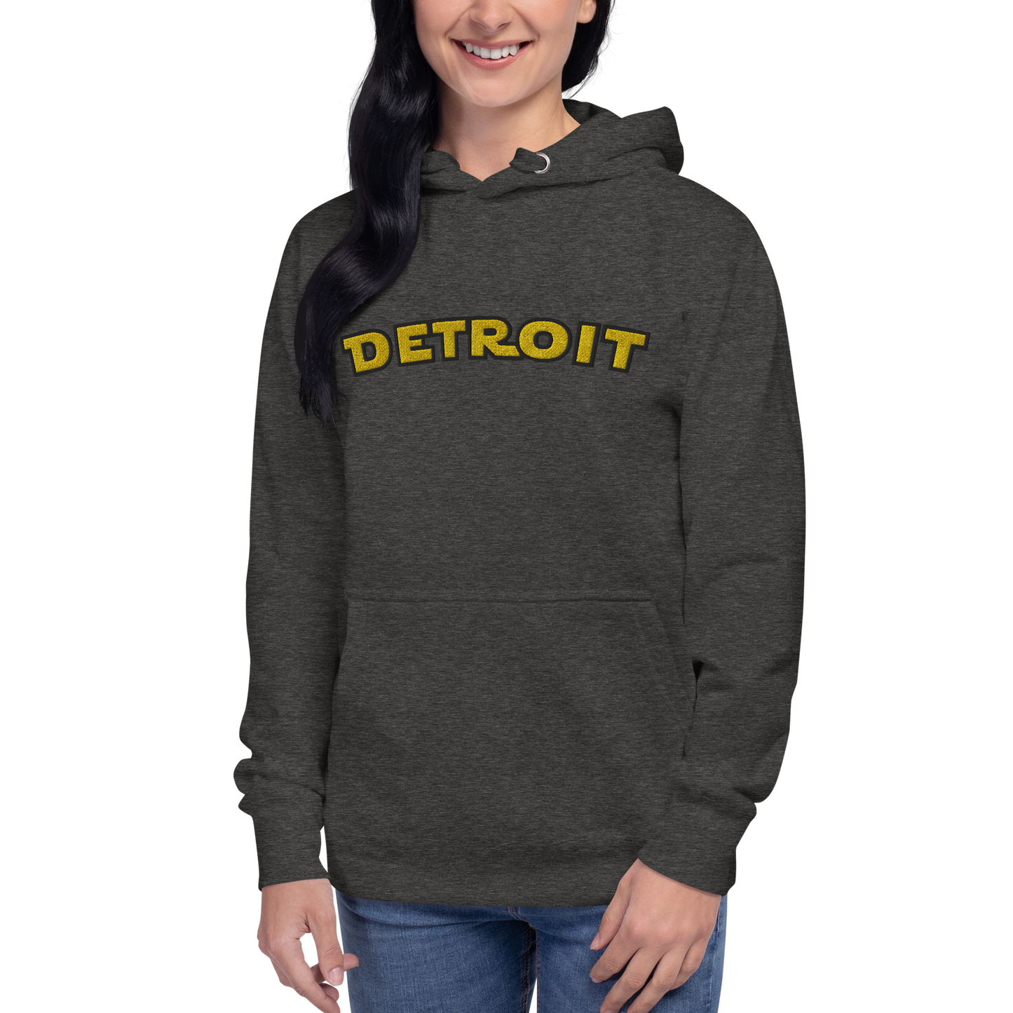 'Detroit' Unisex Premium Hoodie (Epic Sci-Fi Parody) | Embroidered