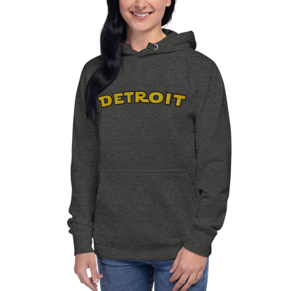 'Detroit' Unisex Premium Hoodie (Epic Sci-Fi Parody) | Embroidered