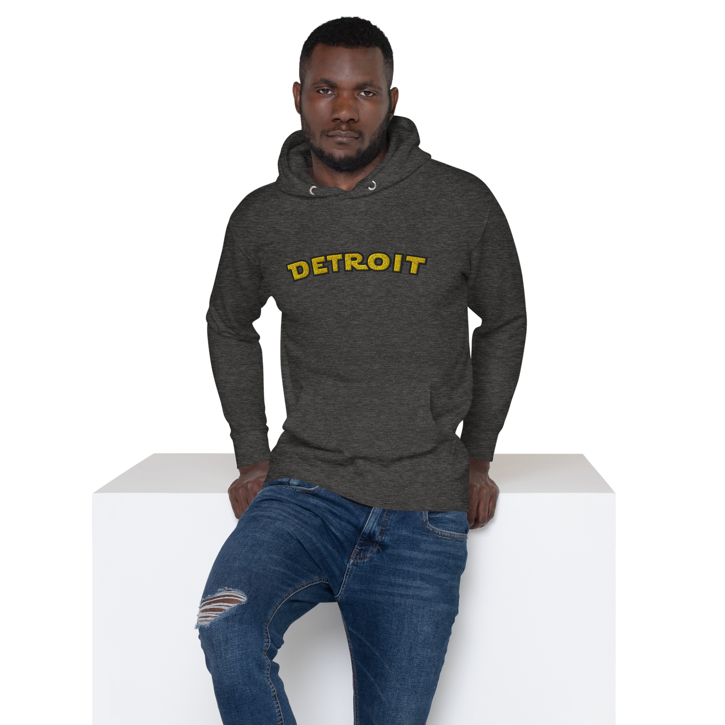 'Detroit' Unisex Premium Hoodie (Epic Sci-Fi Parody) | Embroidered