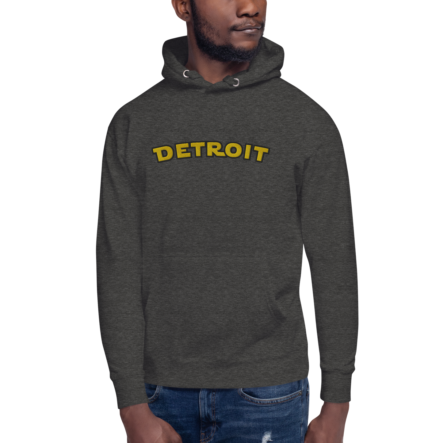 'Detroit' Unisex Premium Hoodie (Epic Sci-Fi Parody) | Embroidered