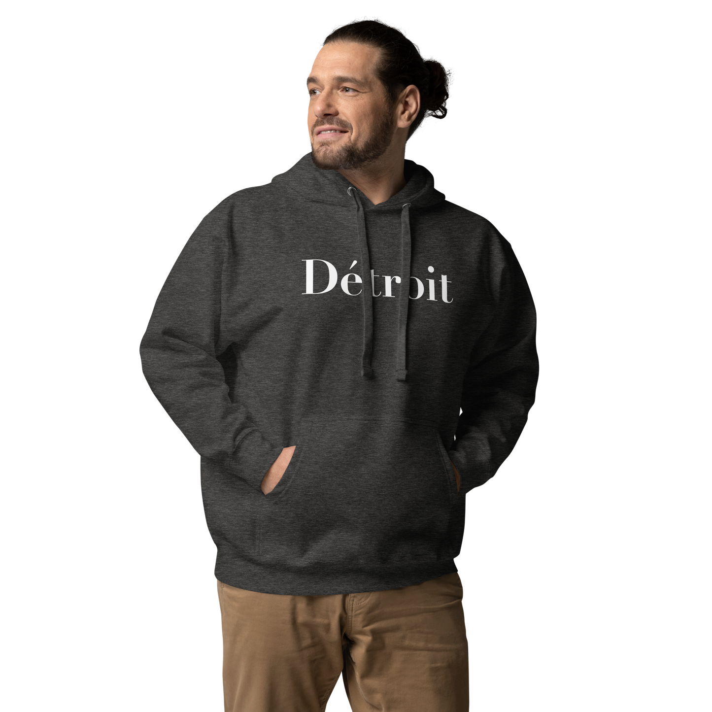 'Détroit' Unisex Premium Hoodie (Didot Font)