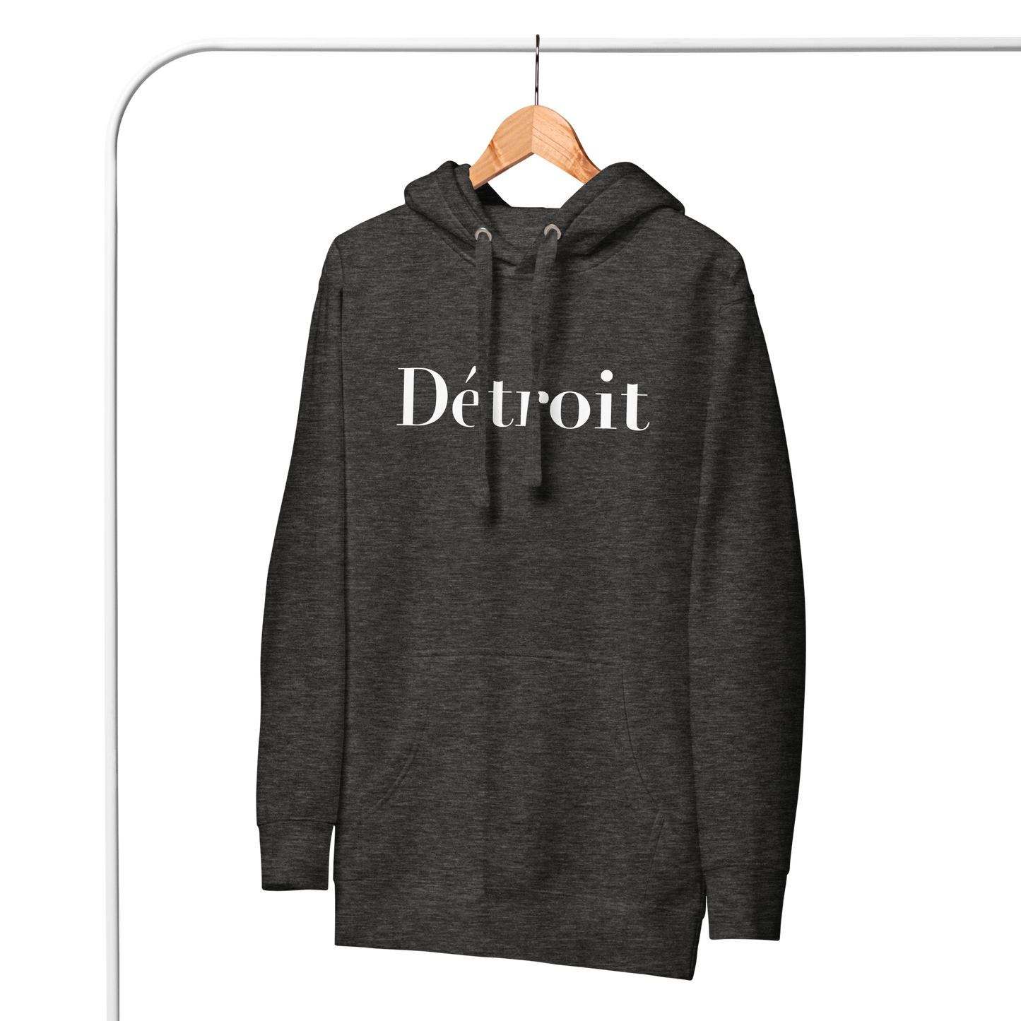 'Détroit' Unisex Premium Hoodie (Didot Font)