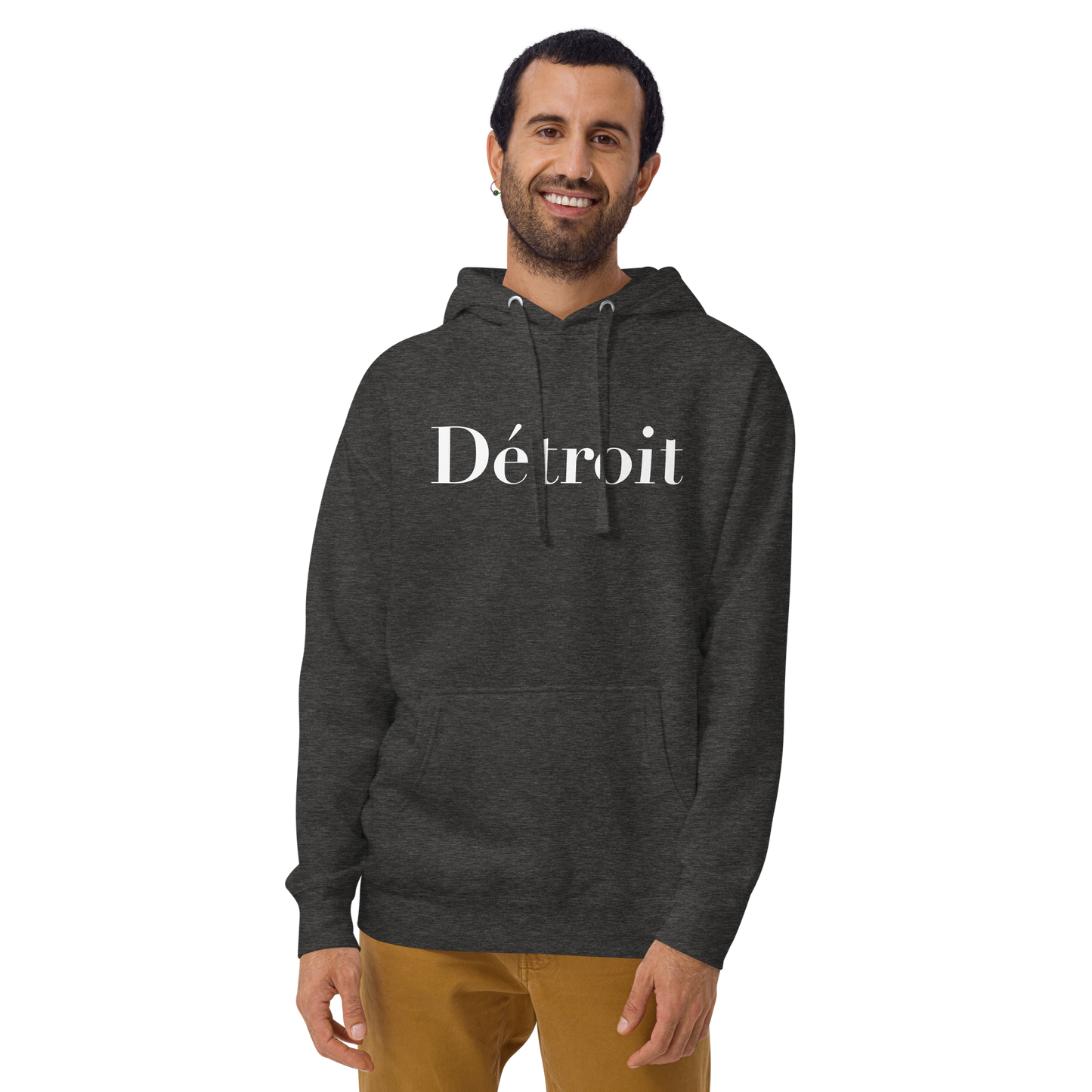 'Détroit' Unisex Premium Hoodie (Didot Font)