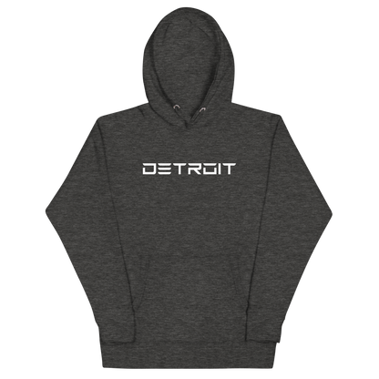 'Detroit' Unisex Premium Hoodie (Electric Font)