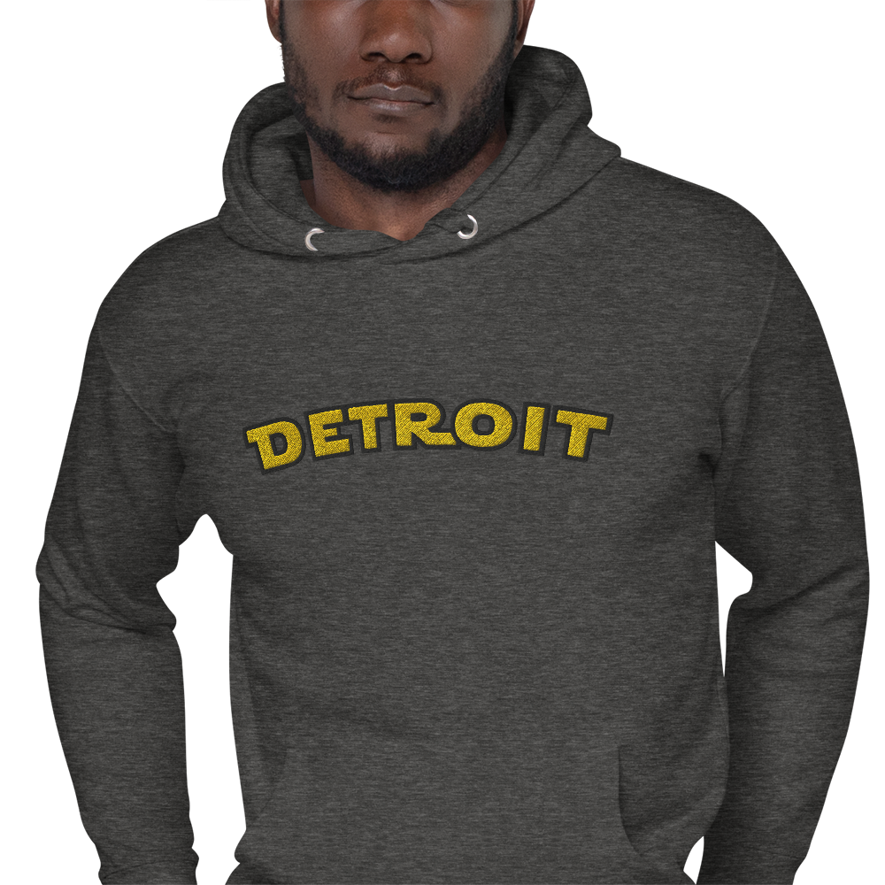 'Detroit' Unisex Premium Hoodie (Epic Sci-Fi Parody) | Embroidered