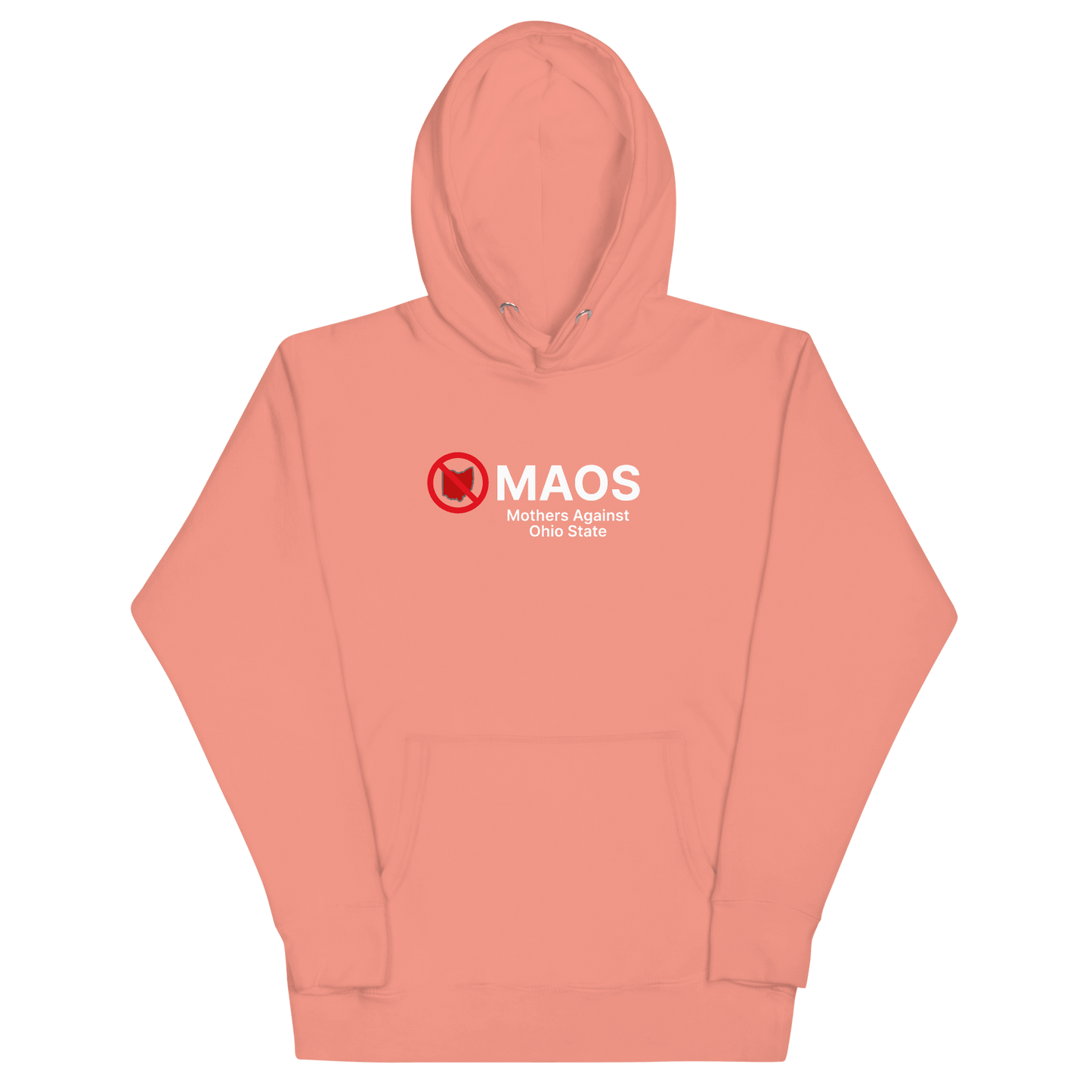 'MAOS Mothers Against Ohio State' Hoodie (Non-Profit Parody) | Unisex Premium - Circumspice Michigan