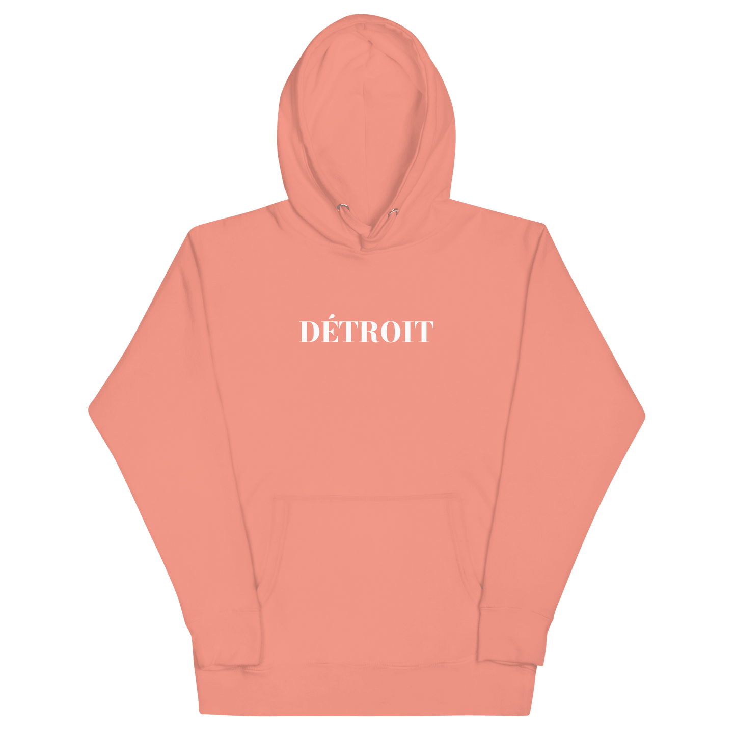 'Détroit' Hoodie (Didone Font) | Unisex Premium - Circumspice Michigan