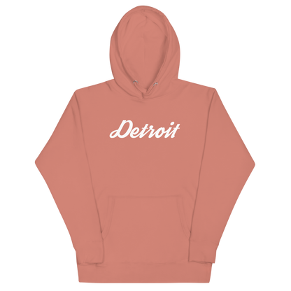 'Detroit' Unisex Premium Hoodie (Script Font)